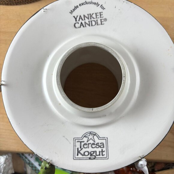 Yankee Candle Halloween Jar Shade by Teresa Kogut (2005) – Glow-in-the-Dark Ghos - Picture 12 of 12